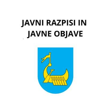 Javni razpisi in objave