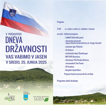 Vabimo na slovesnosti bo dnevu državnosti