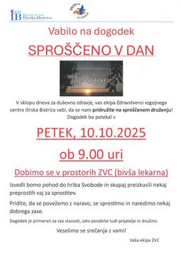 Sproščeno v dan