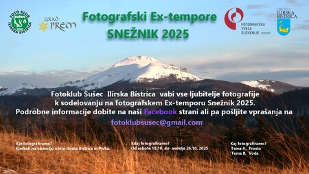 13. ex-tempore Fotokluba Sušec, priložnost za fotografsko raziskovanje 