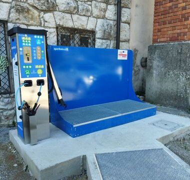 Pralnica za kolesa za Parkom Seventeen 