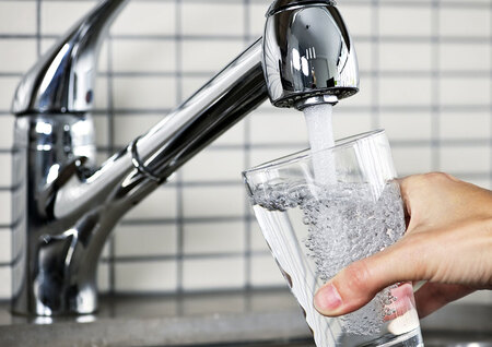 Motnje na odseku vodovoda na Topolcu