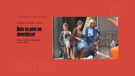 Belo se pere na devetdeset