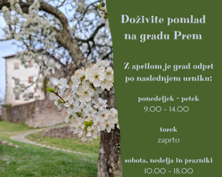 Obiščite spomladanski Prem in Brkine