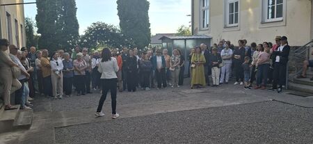Predstavitev slikarjev in njihovih del, ustvarjenih v likovni koloniji