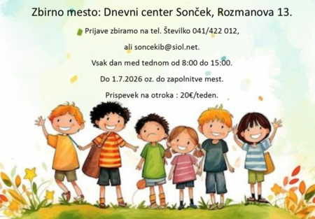 Dva tedna poletnih počitnic bosta lahko drugačna