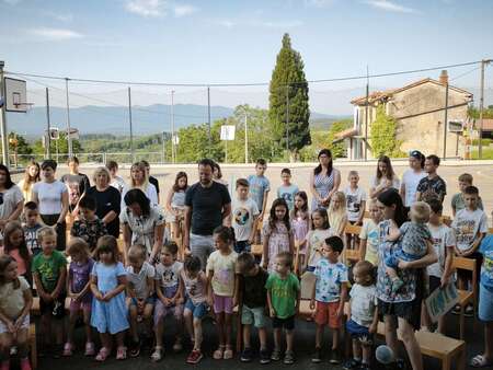 Zaključek šolskega leta na OŠ Rudolfa Mahniča Brkinca na Pregarjah 
