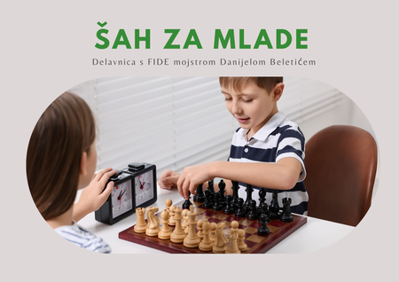 Vabljeni na šahovsko delavnico za mlade