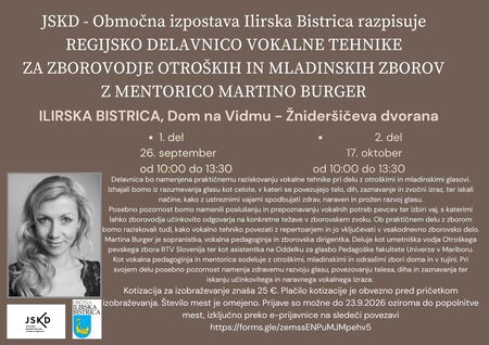 Delavnica vokalne tehnike